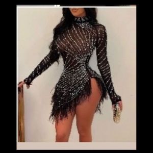 Black party dress good for birthdays